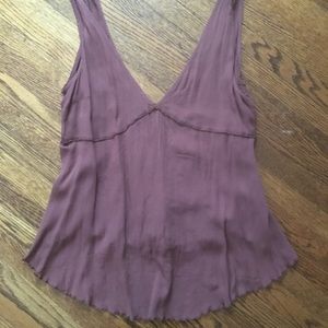 Free People Deep V Tank